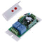 AC85V-260V 10A 2CH Receiver Learning Code & 2 Key Transmitter 200M 315MHZ #gib