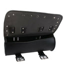 Motorcycle Black Synthetic Leather Tool Roll Bag Saddle Bag Storage For Har M4A4