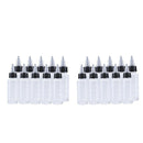 20Pcs KD001 120ml Spare Tattoo Airbrush Ink Dispensing Bottles Plastic