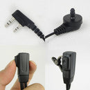 2 Pin Earpiece Headset Mic For QUANSHENG KENWOOD PUXING WOUXUN TYT BAOFENG UV5R