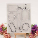 tag  Silicone Clear Stamp Transparent Rubber Stamps DIY Scrapbook JR