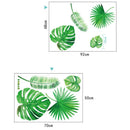 Plant Leaf Wall Stickers Home Decoration Living Room Bedroom Stickers Child