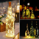 Wine Bottle Lights with Cork Lights for Bottle 6 Pack 6.5ft 20 LED Bottle L