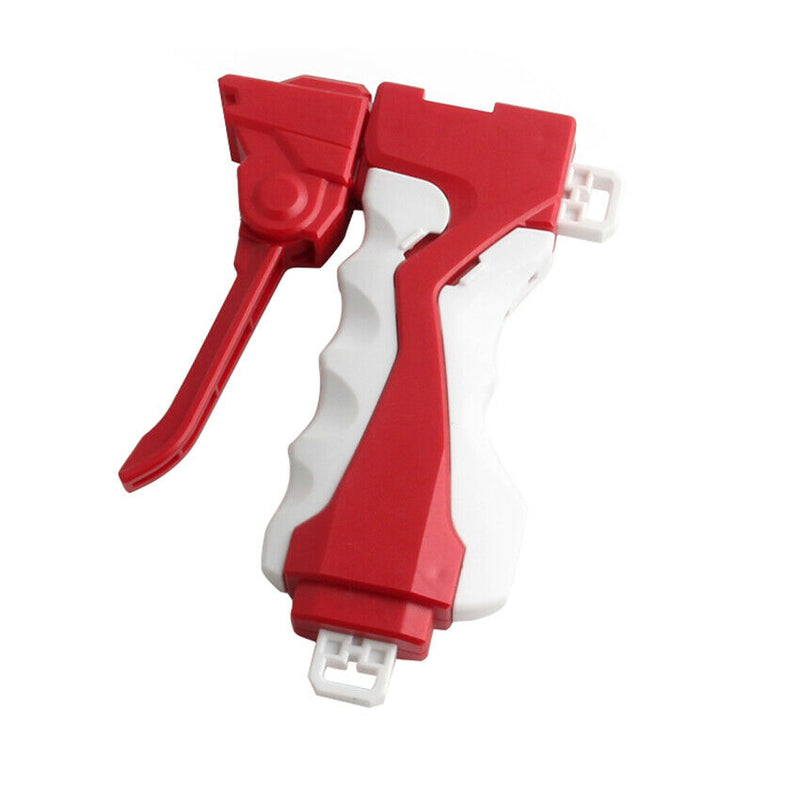 Beyblade Burst Blue Handle Grip Gyro Combat Compatible String Ripcord Launcher
