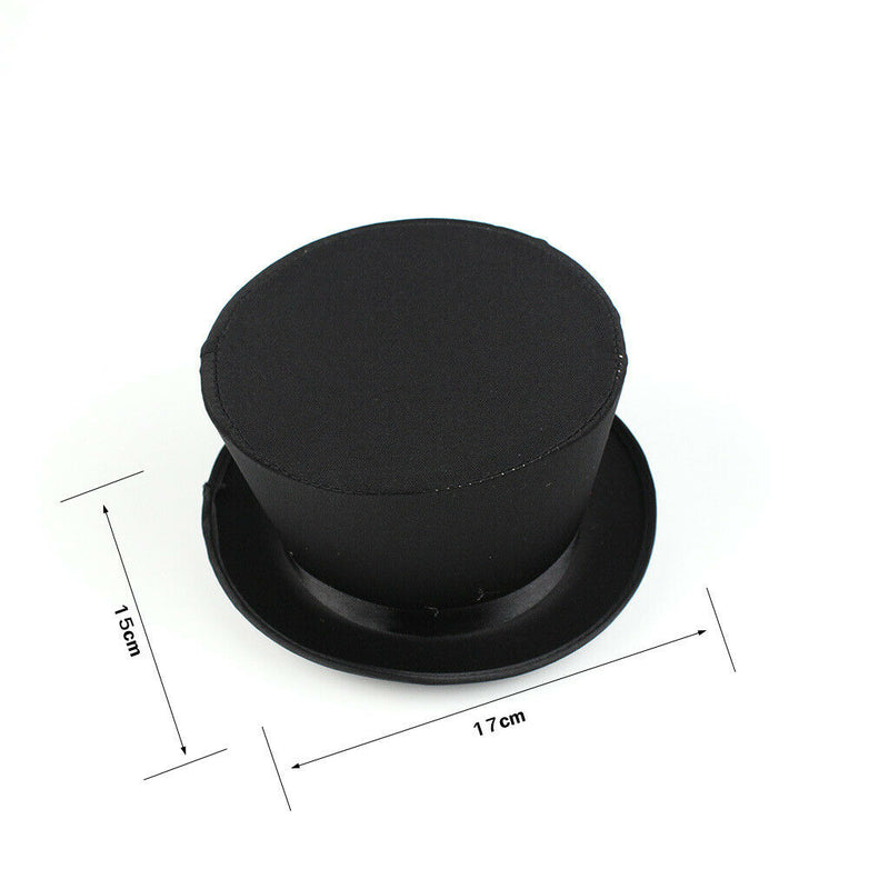 Mini Top Hat Headband Costume Party Head Wear Accessory Black