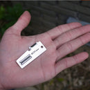2" Double New  Peeler Stainless Steel 2 in 1 EDC Pocket Multi Tool Opener  Z