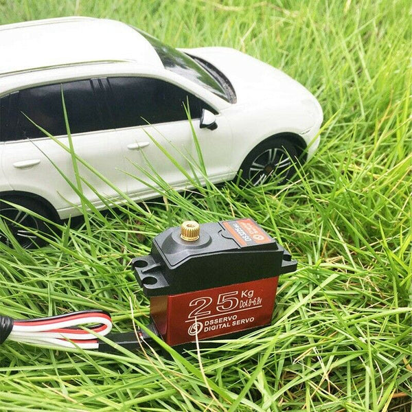 25KG Digital Servo Full Metal Gear High Torque Waterproof for RC Car Crawle A3X6