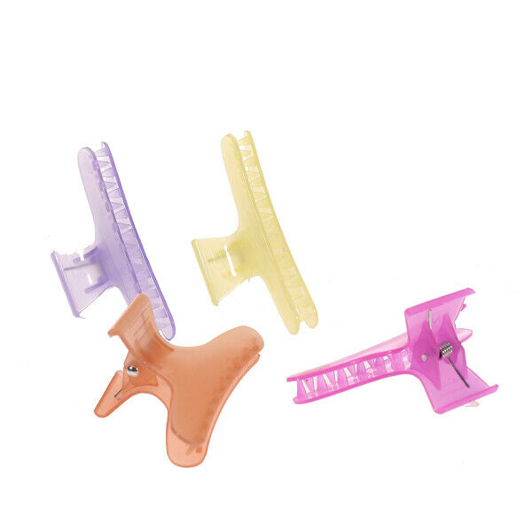 2Pcs Hair Claws Clips Salon Barber Hairdressing Styling Hair Grips Accessory