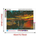 5D DIY Full Drill Diamond Painting Scenery Cross Stitch Mosaic Kits (w1138)