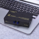 130MHz 1 to 2 Monitor Switch VGA Video Splitter Converter Adapter Box