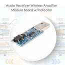 USB Bluetooth4.0 Audio Receiver Wireless Amplifier Module Board w/Indicator