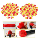 400Pcs Sanitary Non-woven Microphone Cover Cap for Karaoke Stage KTV Mic Covers