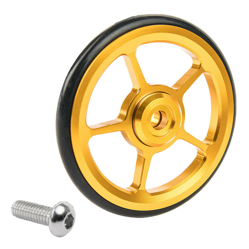 Bike Easy Wheels Easywheel for Brompton Refit Components Parts Golden