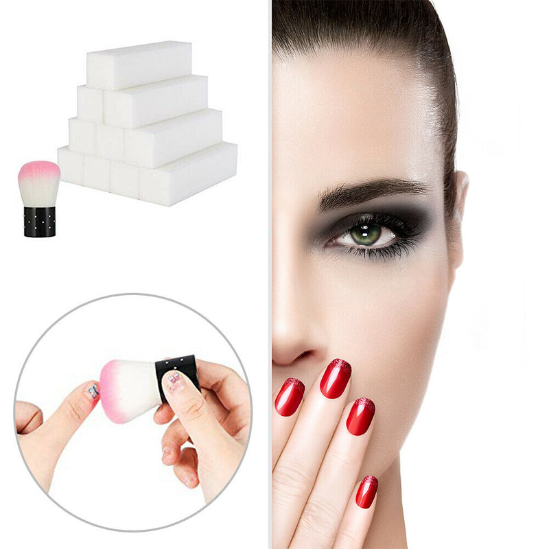 10pcs Nail Art Buffers Sanding Block Buffing Grinding Polishing Nail File
