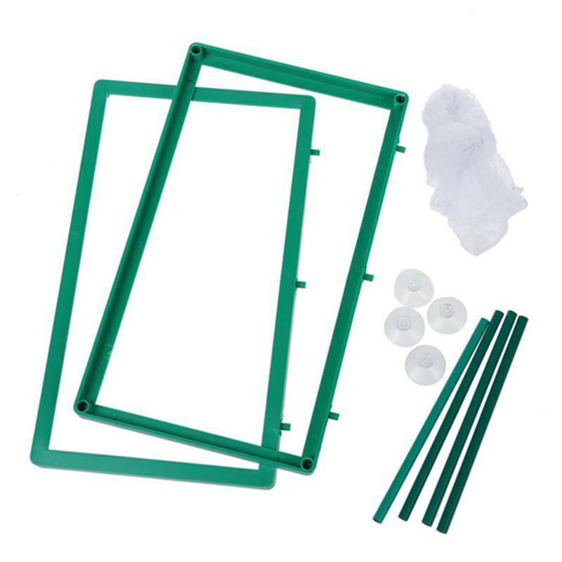 Aquarium Fry Hatchery Net Breeder, GreenÂ &Â White