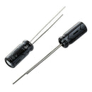 10 x 100uF 16V 105C Radial Electrolytic Capacitor 5x11mm H4D6