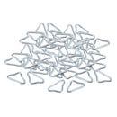 50pcs Triangle Rings Buckle 1.5" Inside