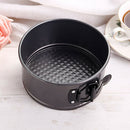9INCH ROUND CAKE TIN SET NON STICK SPRING FORM LOOSE BASE BAKING PAN TRAY NEW