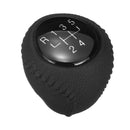5 Speed Car Manual Gear Shift Knob PU Leather Shifter Lever Hand Ball for C