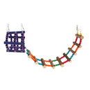 Durable Parrot Swing Exercise Toys Parrot Cage Small Pet Bridge Ladders