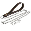 Stainless Steel Pet Dog Puppy Chain Leash Dog Traction Rope For Dog Puppy