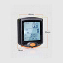 ABS Wireless Bike Cycling Bicycle Cycle Computer Odometer Speedometer Backl G9J5