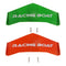 2.4G RC Racing Boat Tail Wing Empennage w/Screws Kits for FT009-5 Green