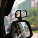 2Pcs Universal Car Adjustable Expand Wide Angle Blind Spot Rear View Mirror W7G5