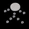 10Pcs MR62ZZ (2x6x2.5mm) metal shielded precision ball bearings mini bearings BX