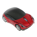 2.4GHz Wireless Mouse Mice Car Shape USB Receiver for Laptop Notebook Red
