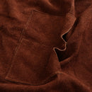 Welder Apron Heat Insulation Welding Artificial Cowhide Brown 95x65cm