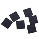 6 pcs Black Closure End Caps Square Tubing Tube Foot Cover 40 x 40 mm