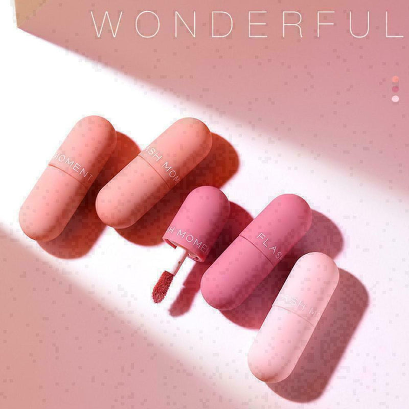 Liquid Lipstick Mirror Surface Lip Gloss Moisturizing Glaze Lip Non-stick C E7C1