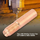 10pcs/set Welding Torch Gas Nozzles Contact Tips Holder for Welding Machine