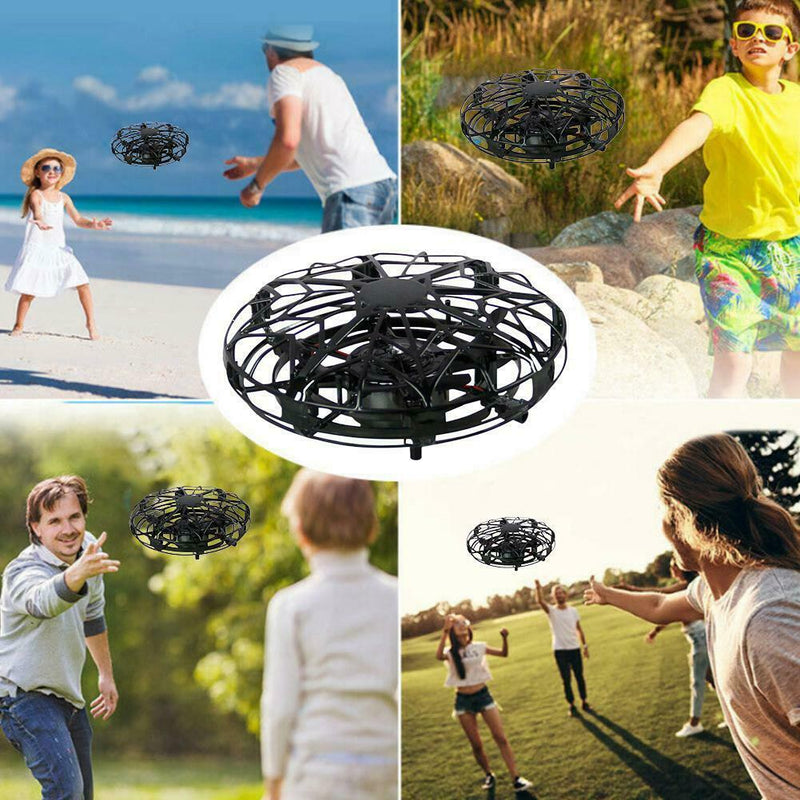 Gesture-sensitive Mini Drone Smart UFO Aircraft Flying Toys RC Hand Control