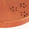 Solid Wood Round Tray Japanese Cherry Tray Home Hotel Tableware Plate Fruit O6H1