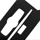 Carbon Fiber Stainless Steel Central Control CD Panel Cover Trim for Merced
