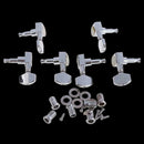 6x Chrome Acoustic Guitar String Tuning Pegs Tuner Machine Heads Music Electric