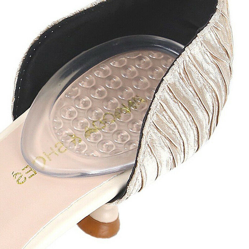 1 Pair Women Soft Silicone Gel Cushion Insoles Metatarsal Support Insert Pad Hn
