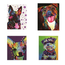 Colorful Dog 5D Diamond Painting Embroidery Cross Stitch Kits Home Decor Art