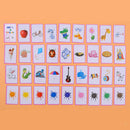 Toddler Preschool Kids Letter Recognizing Learning Alphabet Flash Cards (36pcs)