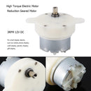 3RPM Rotate Speed 12V DC High Torque Electric Motor Low Noise Geared Motor
