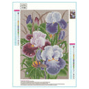 5D DIY Full Drill Diamond Painting Flower Cross Stitch Kit Home Decoration