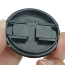 52mm Plastic Snap On Front Lens Cap Cover For SLR DSLR Camera DV Leica Sony M&O