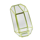 Geometric Glass Flower Pot DIY Terrarium Container Tealight Candle Holder