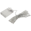 White 30 LED String Lights Battery Operated XMAS Christmas Wedding Outdoor  W3S2
