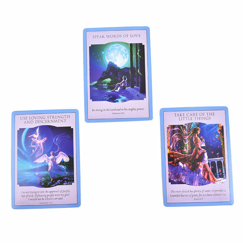 Love Light Divine Guidance Oracle 44PCS/Set English Tarot Card Set Board Gam Hn