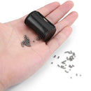 Guitar Sand Shaker Rhythm Ring Maraca Cabasa Finger Sand Hammer (Black) A