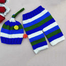 Dinosaur Soft Baby Boy Girl Photography Clothing Hit Color Lovely Pants+Hat