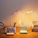 Usb Rechargeable Led Desk Lamp Press Table Lamp for Book Reading Study Offi